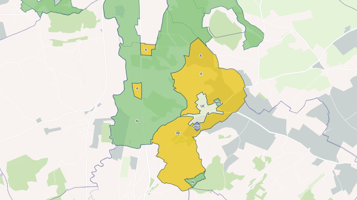 Aperçu cartographique de Norolles, centré sur la commune