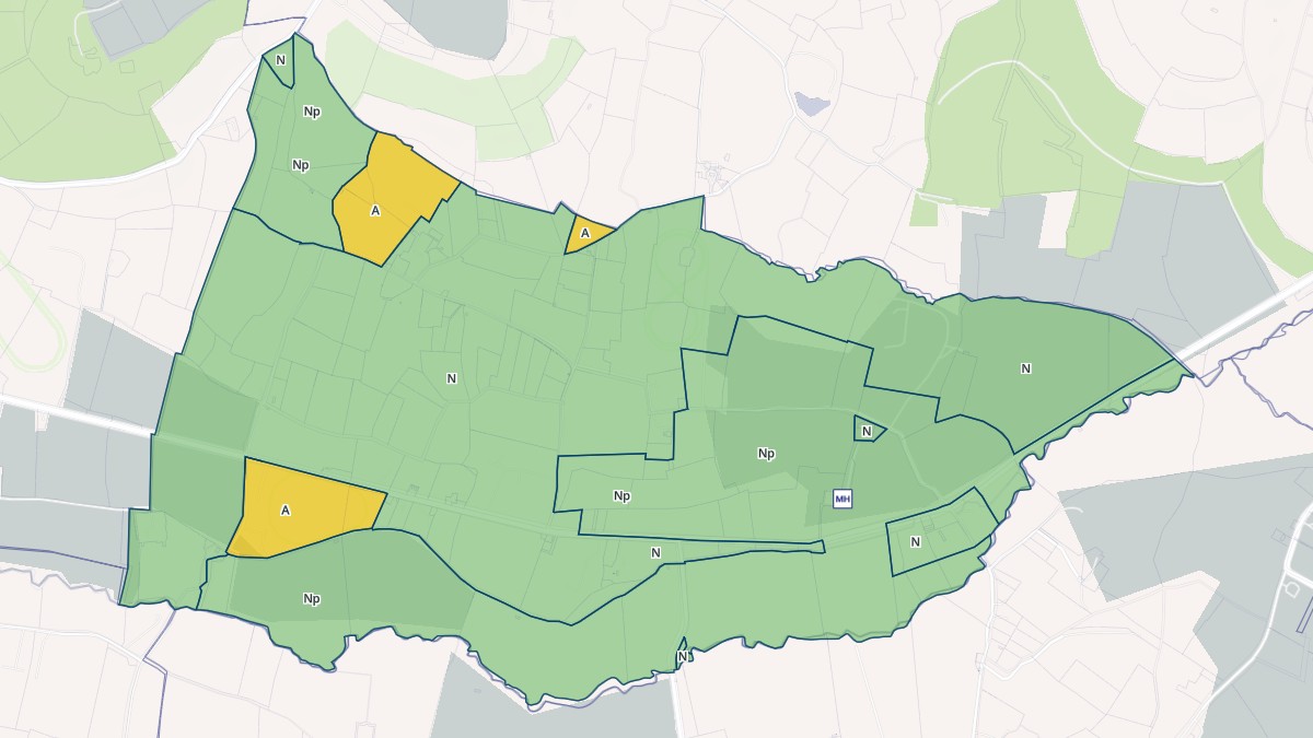 Aperçu cartographique de Notre-Dame-de-Livaye, centré sur la commune