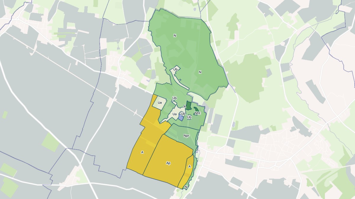 Aperçu cartographique de Ouézy, centré sur la commune