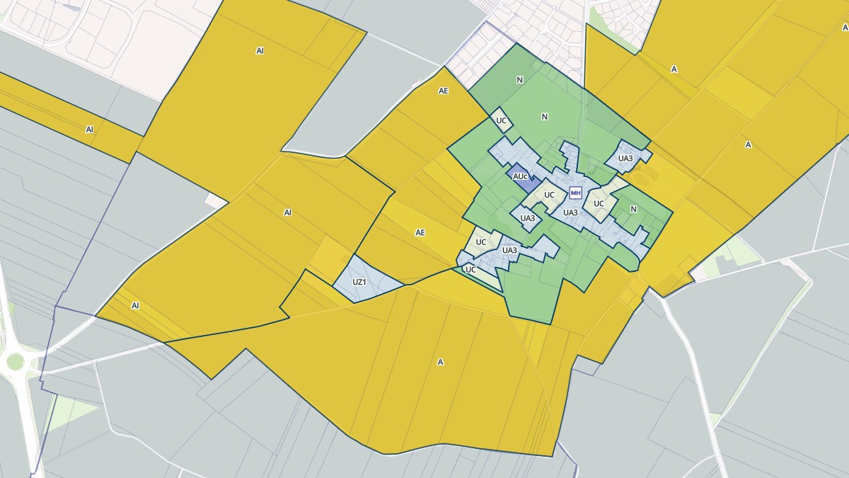 Aperçu cartographique de Plumetot, centré sur la commune