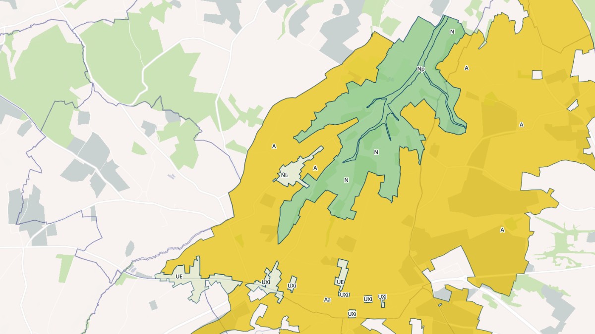 Aperçu cartographique de Le Pré-d'Auge, centré sur la commune