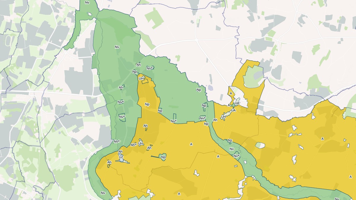 Aperçu cartographique de Belle Vie en Auge, centré sur la commune