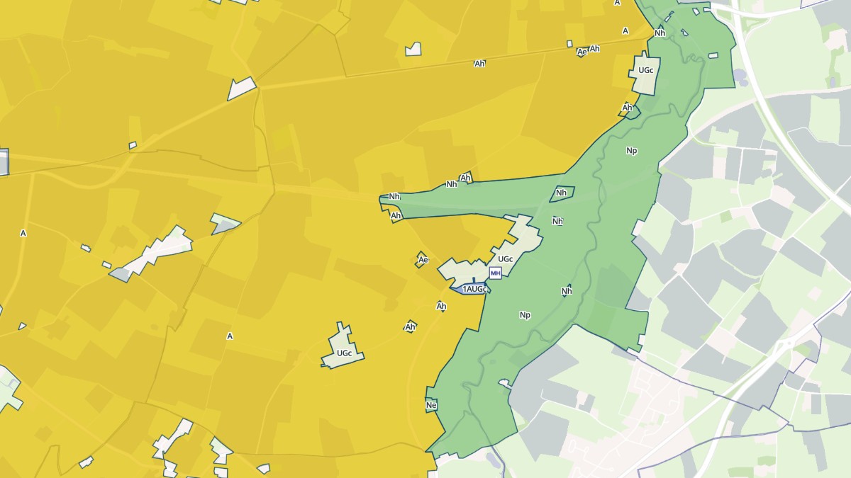 Aperçu cartographique de Ranchy, centré sur la commune