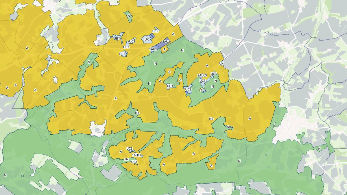 Aperçu cartographique de Seulline, centré sur la commune