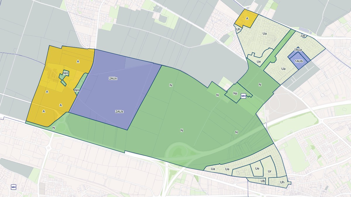 Aperçu cartographique de Saint-Germain-la-Blanche-Herbe, centré sur la commune