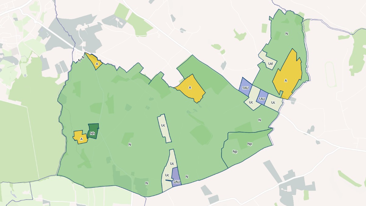Aperçu cartographique de Saint-Jouin, centré sur la commune