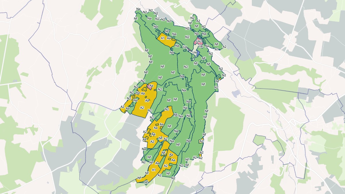Aperçu cartographique de Saint-Martin-de-Bienfaite-la-Cressonnière, centré sur la commune