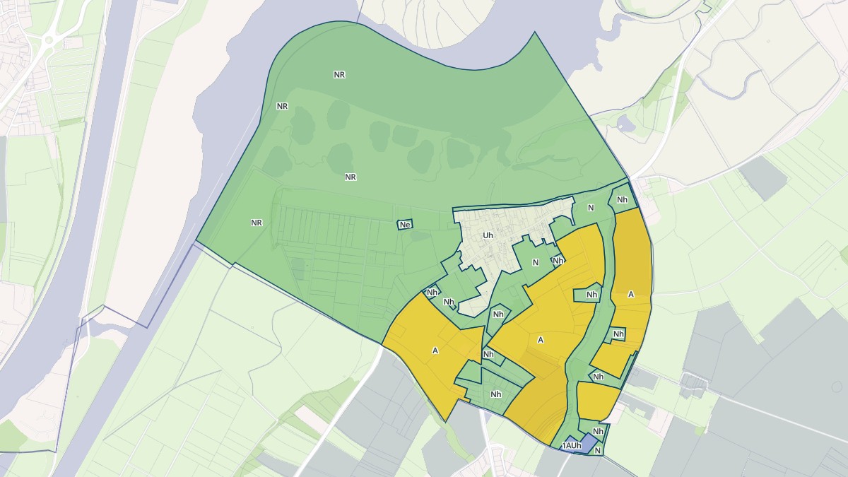 Aperçu cartographique de Sallenelles, centré sur la commune