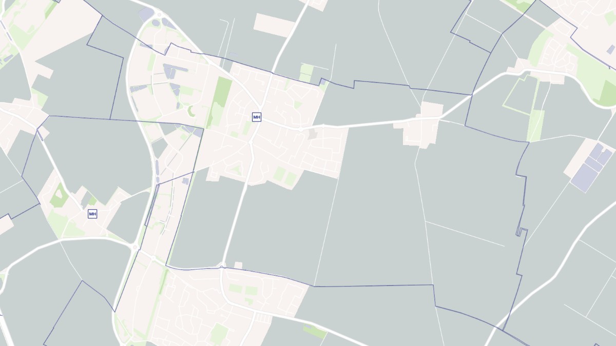 Aperçu cartographique de Soliers, centré sur la commune