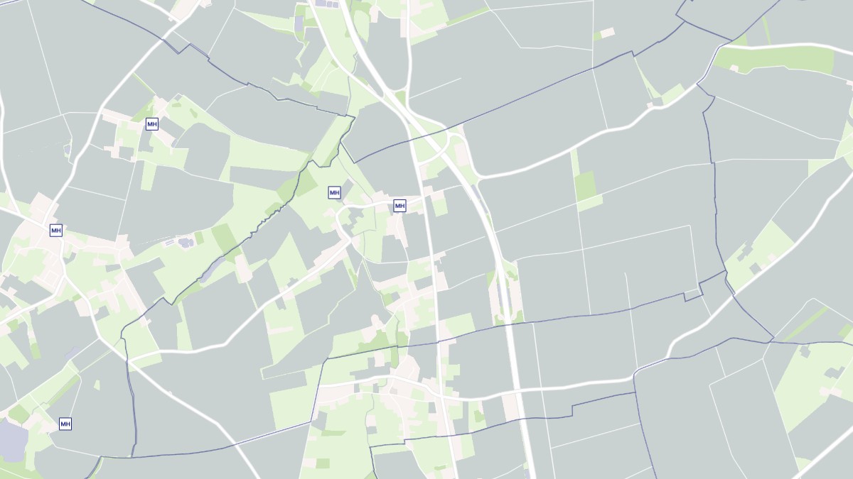 Aperçu cartographique de Soulangy, centré sur la commune