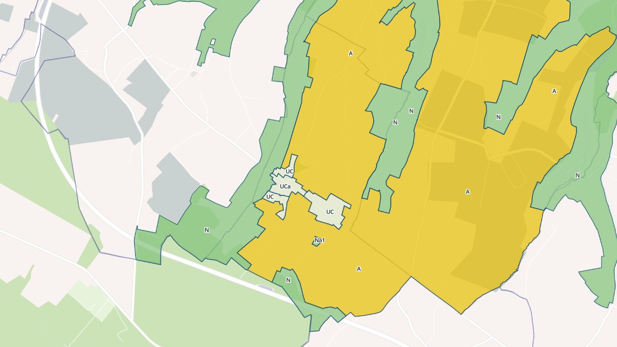Aperçu cartographique de Le Theil-en-Auge, centré sur la commune