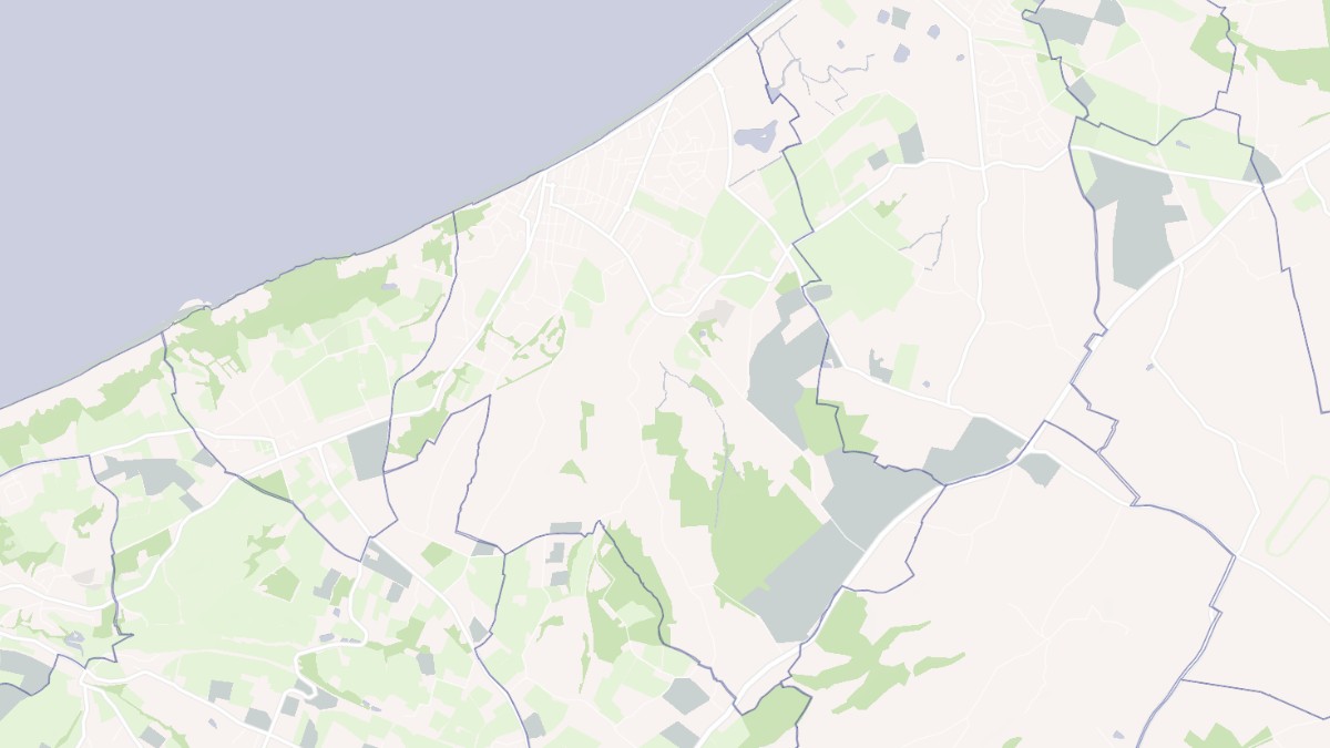 Aperçu cartographique de Villers-sur-Mer, centré sur la commune