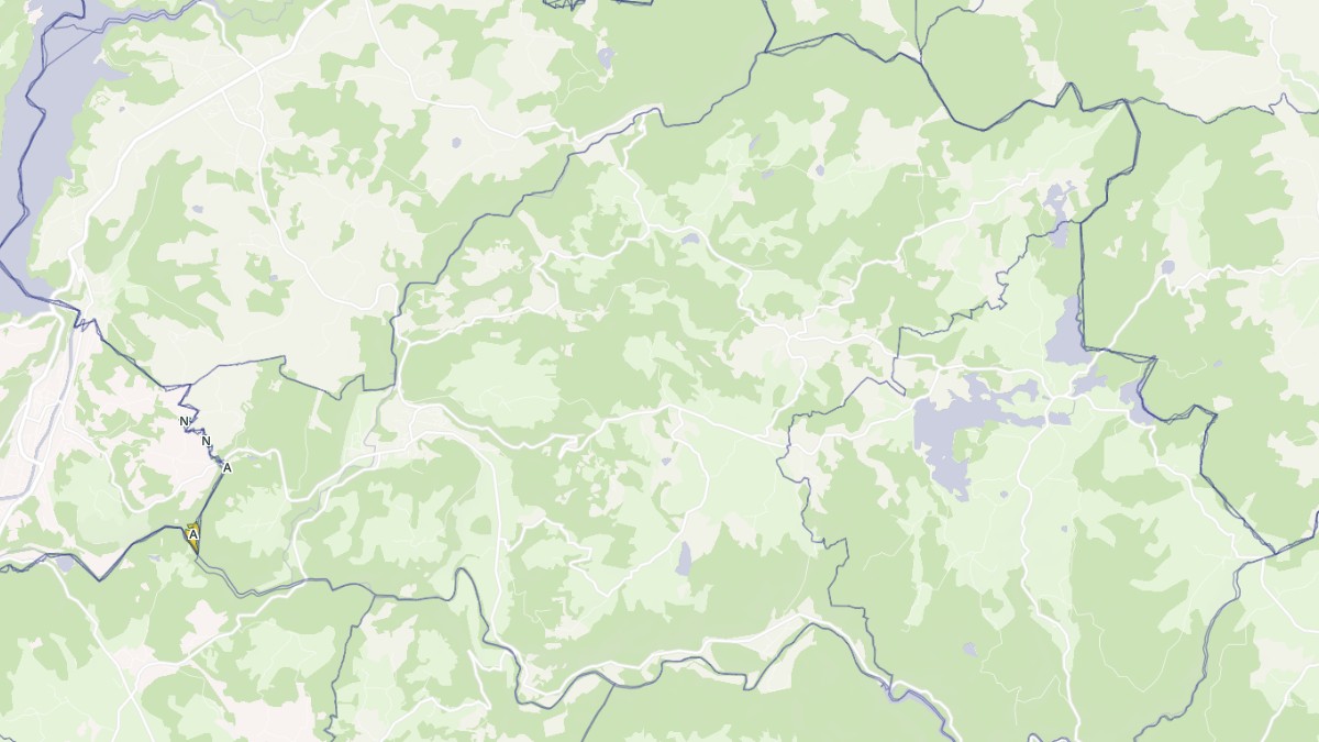Aperçu cartographique de Champs-sur-Tarentaine-Marchal, centré sur la commune