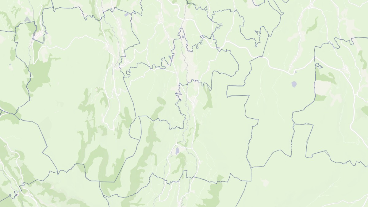 Aperçu cartographique de Cheylade, centré sur la commune