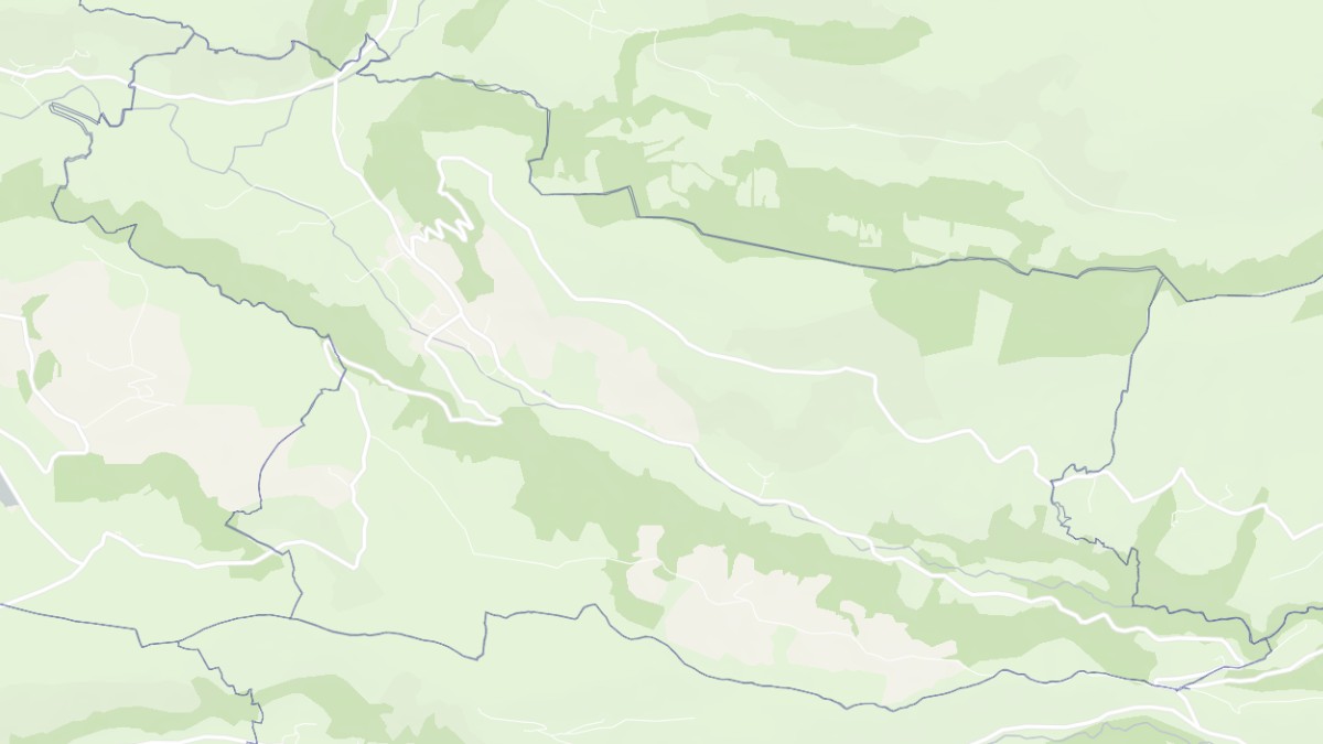 Aperçu cartographique de Fontanges, centré sur la commune