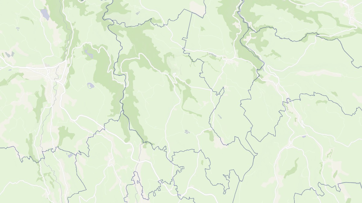 Aperçu cartographique de Marchastel, centré sur la commune