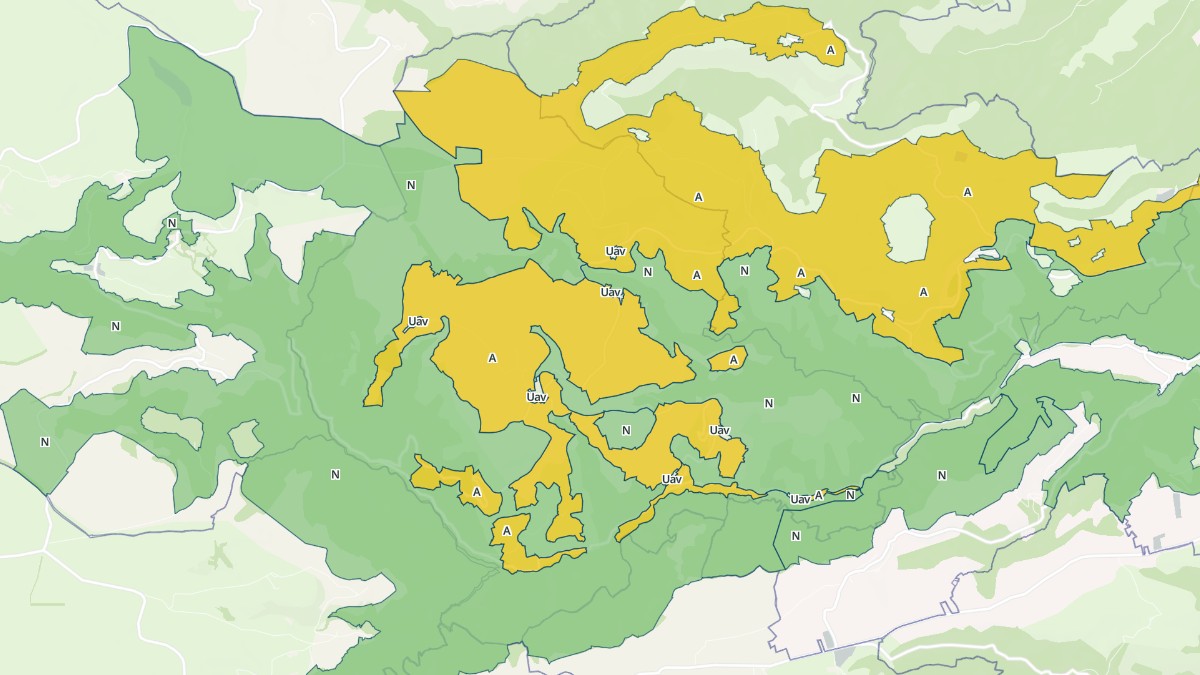 Aperçu cartographique de Molèdes, centré sur la commune