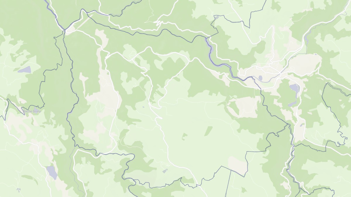 Aperçu cartographique de Saint-Amandin, centré sur la commune