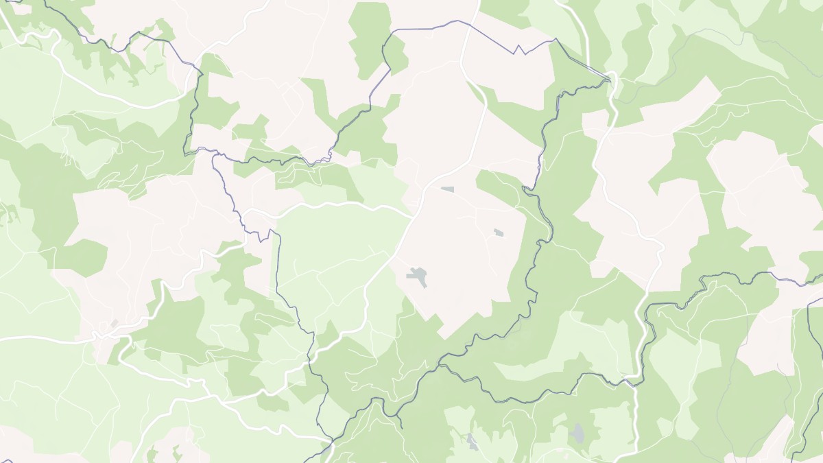 Aperçu cartographique de Saint-Antoine, centré sur la commune