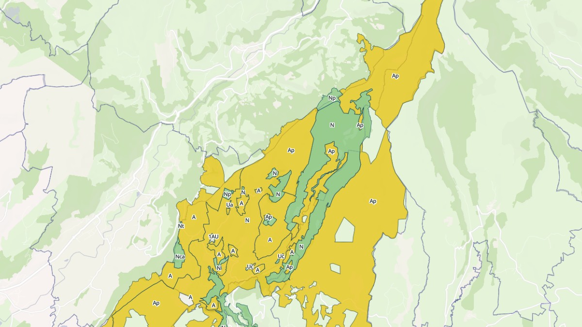Aperçu cartographique de Saint-Clément, centré sur la commune