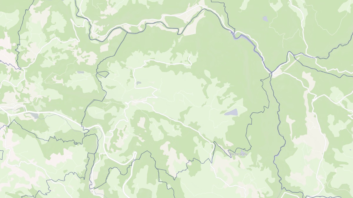 Aperçu cartographique de Saint-Étienne-de-Chomeil, centré sur la commune