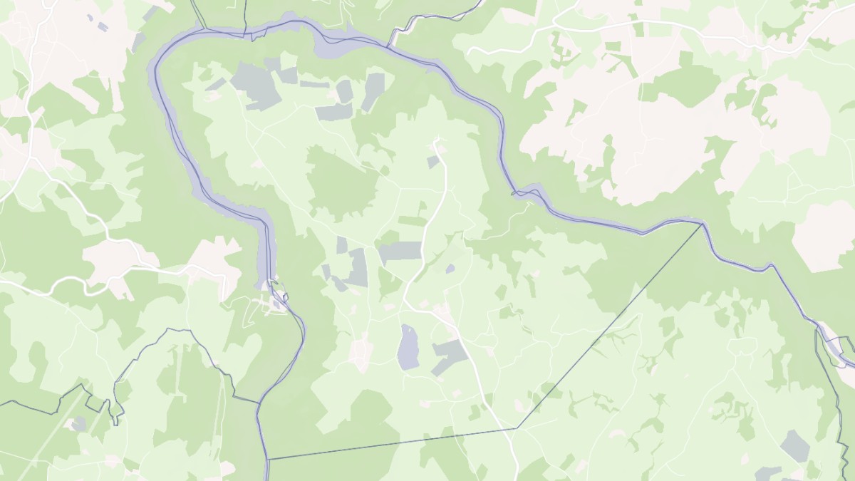 Aperçu cartographique de Saint-Pierre, centré sur la commune