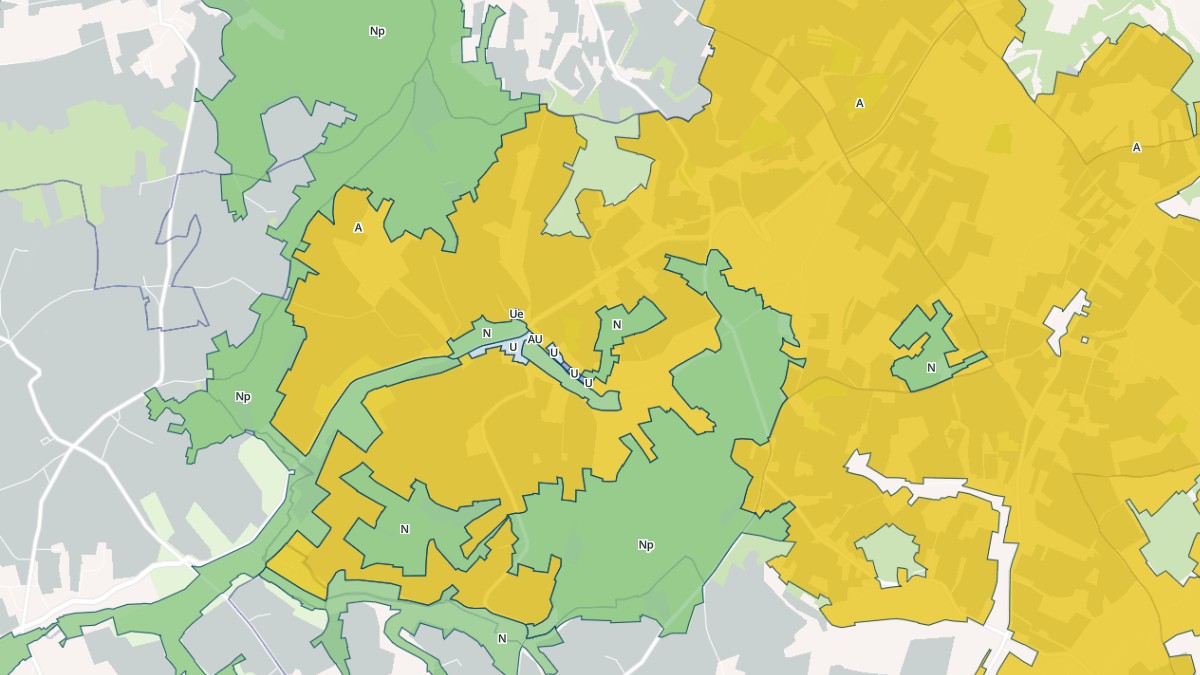 Aperçu cartographique de Bonneuil, centré sur la commune