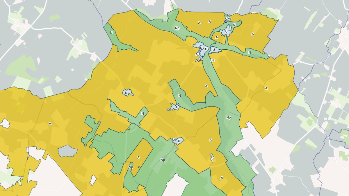 Aperçu cartographique de Bréville, centré sur la commune