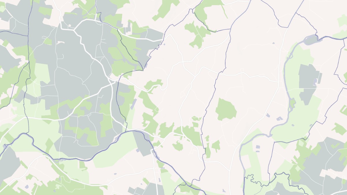 Aperçu cartographique de Les Essards, centré sur la commune