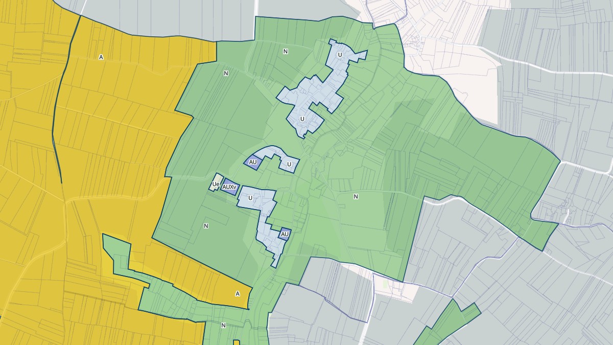 Aperçu cartographique de Fleurac, centré sur la commune