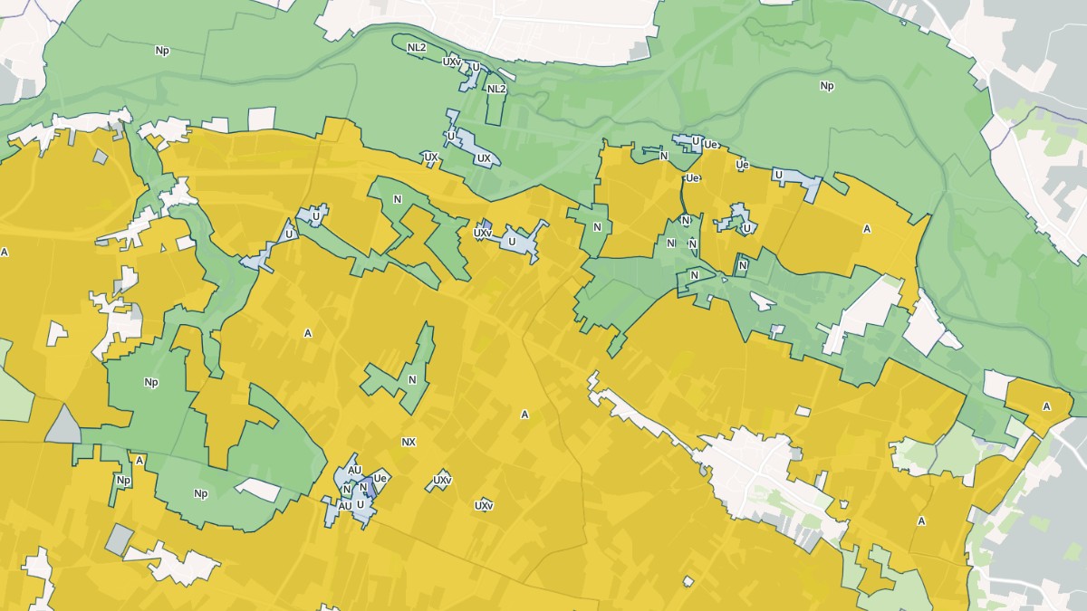Aperçu cartographique de Mainxe-Gondeville, centré sur la commune