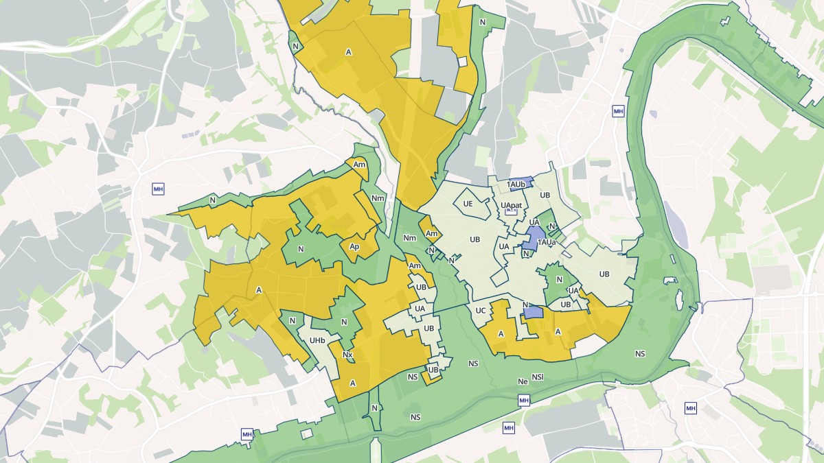 Aperçu cartographique de Linars, centré sur la commune