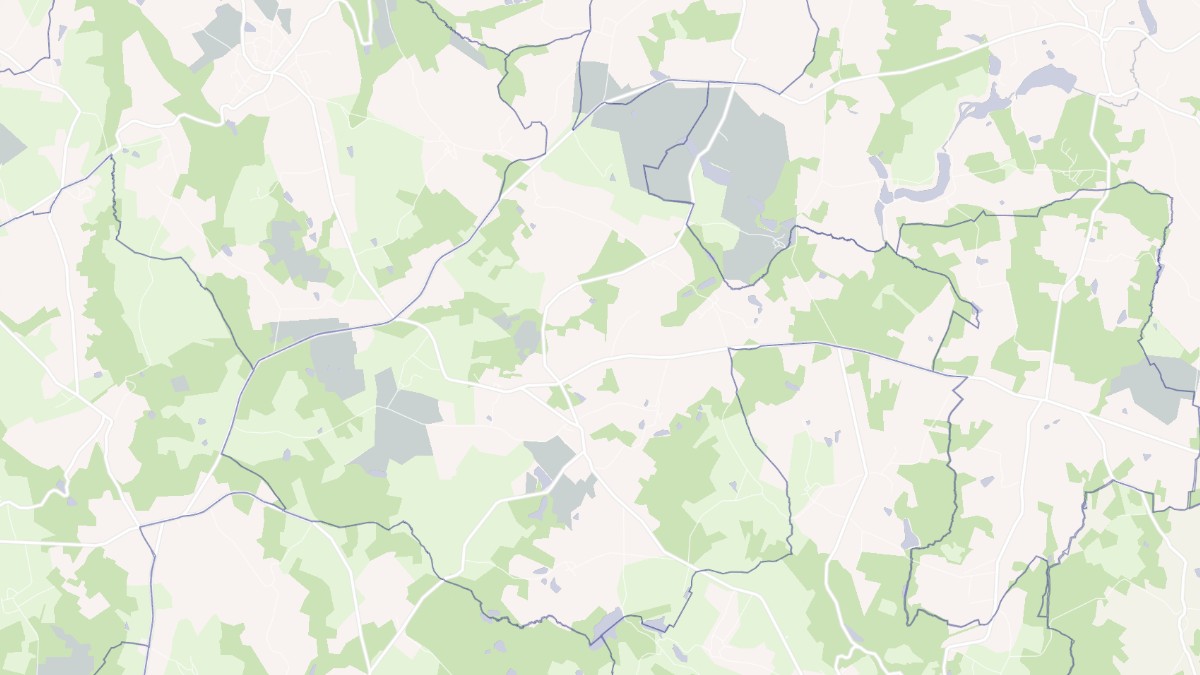 Aperçu cartographique de Le Lindois, centré sur la commune