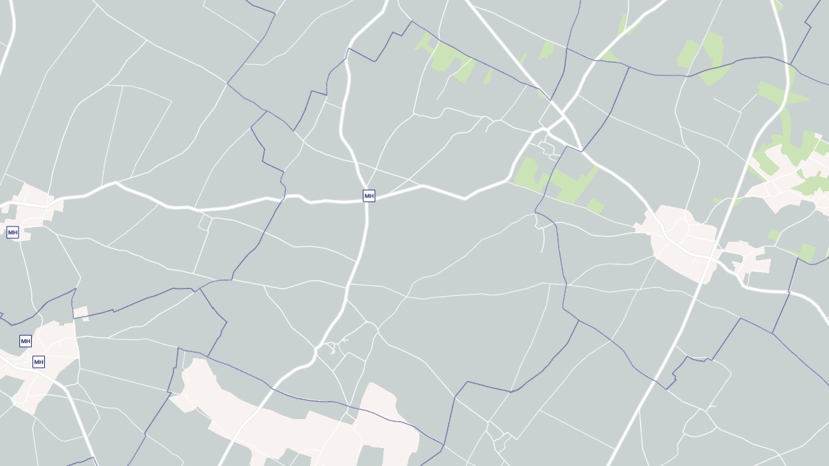 Aperçu cartographique de La Magdeleine, centré sur la commune