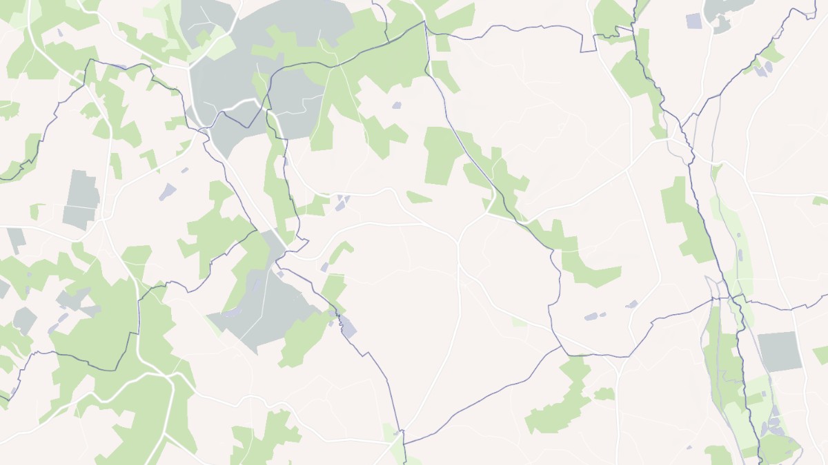 Aperçu cartographique de Montignac-le-Coq, centré sur la commune