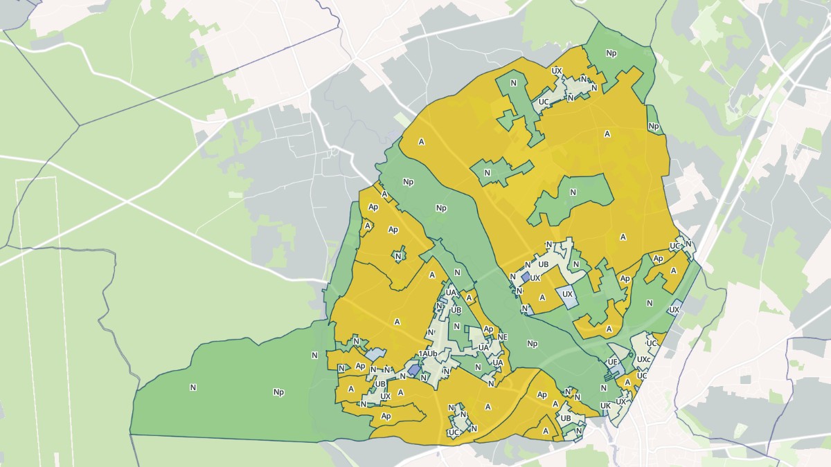 Aperçu cartographique de Rivières, centré sur la commune