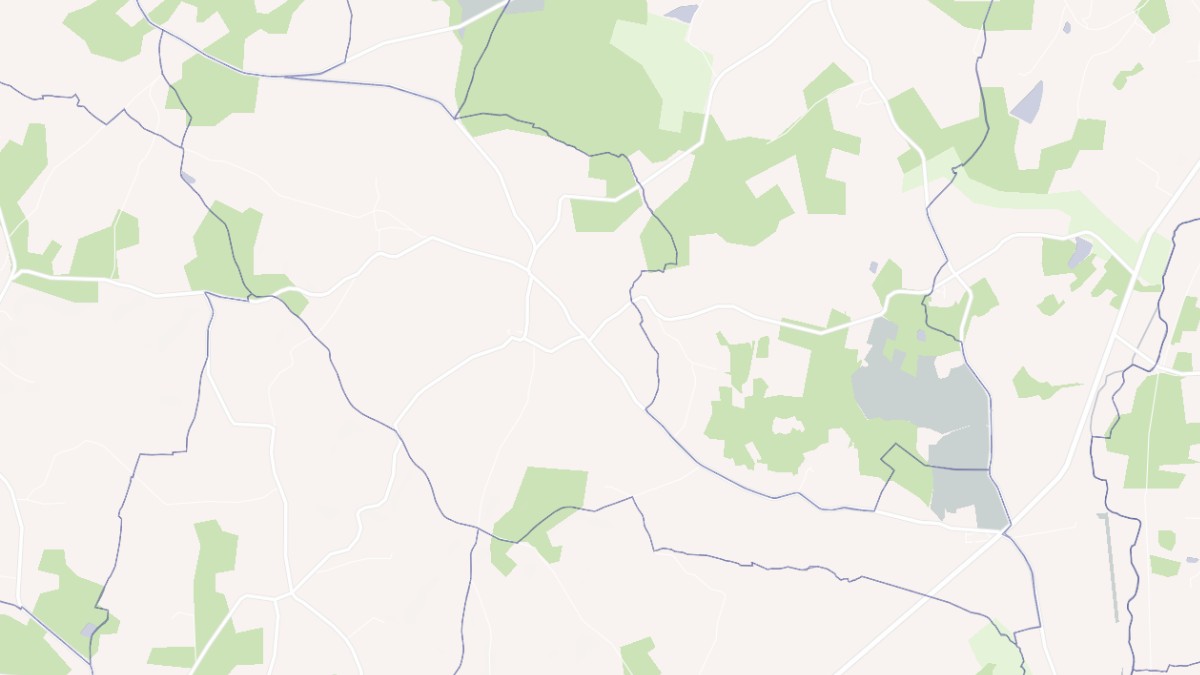 Aperçu cartographique de Saint-Martial, centré sur la commune