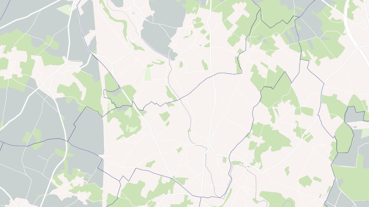 Aperçu cartographique de Saint-Martin-du-Clocher, centré sur la commune