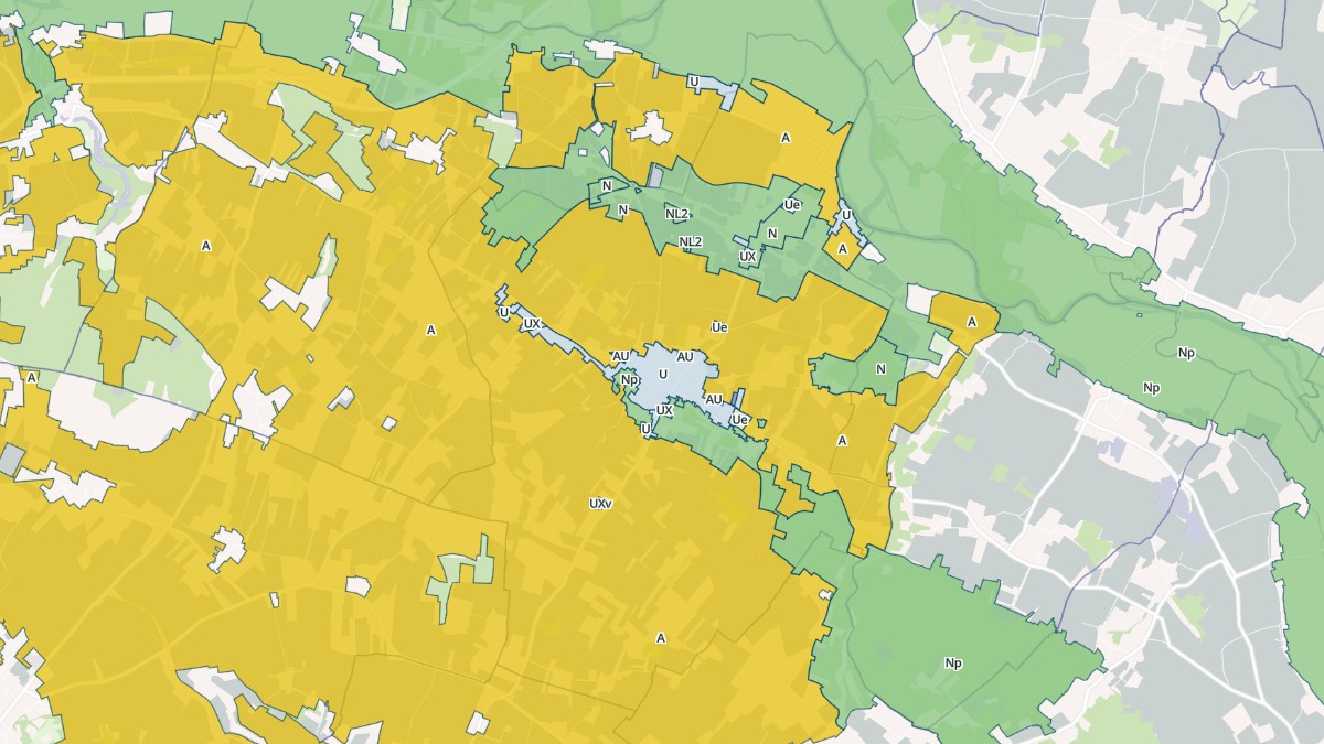 Aperçu cartographique de Saint-Même-les-Carrières, centré sur la commune