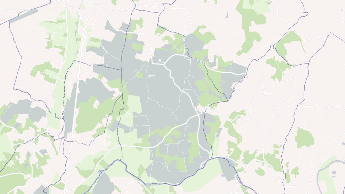 Aperçu cartographique de Saint-Quentin-de-Chalais, centré sur la commune