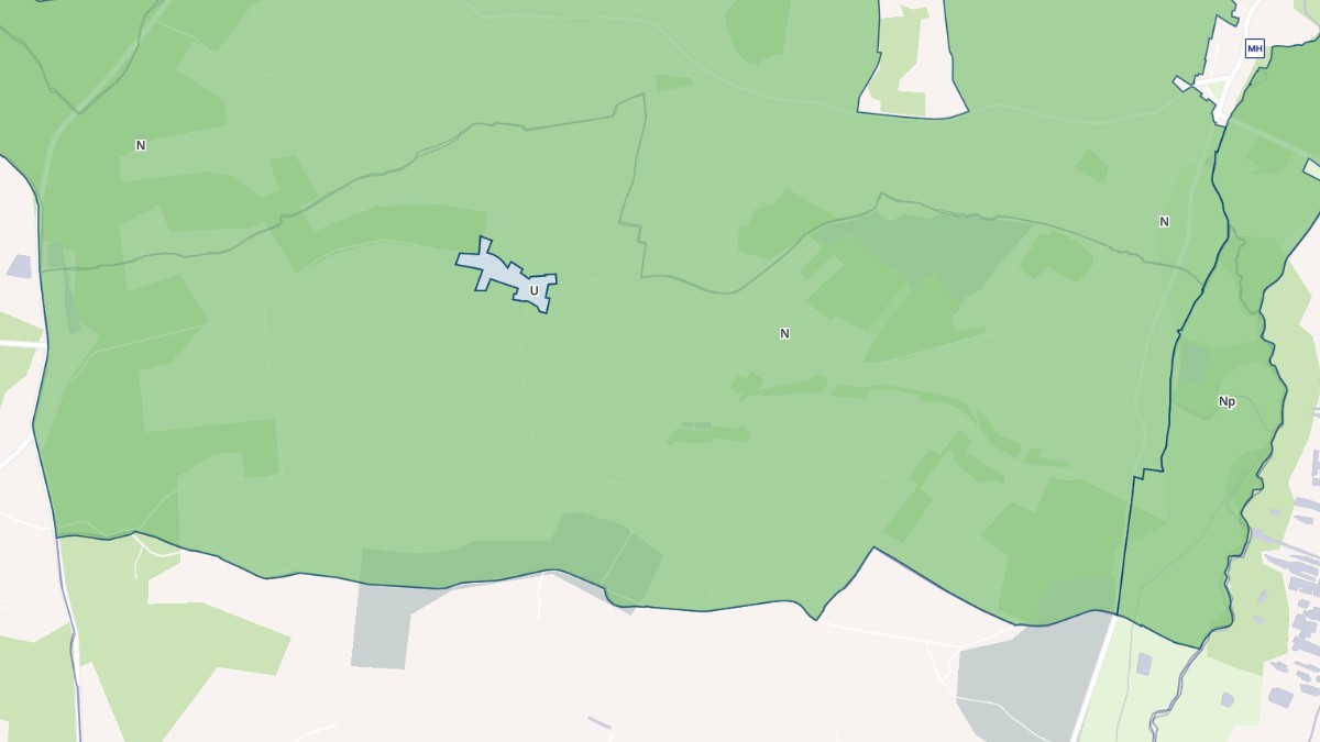 Aperçu cartographique de Vaux-Lavalette, centré sur la commune