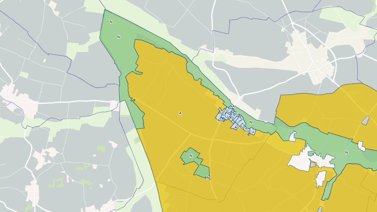 Aperçu cartographique de Anais, centré sur la commune