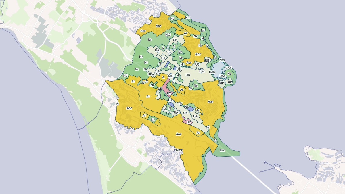 Aperçu cartographique de Le Château-d'Oléron, centré sur la commune