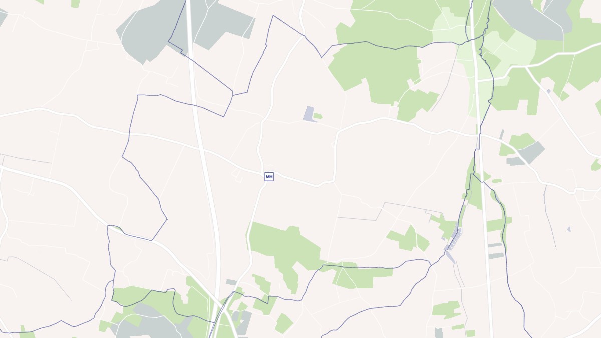 Aperçu cartographique de Consac, centré sur la commune
