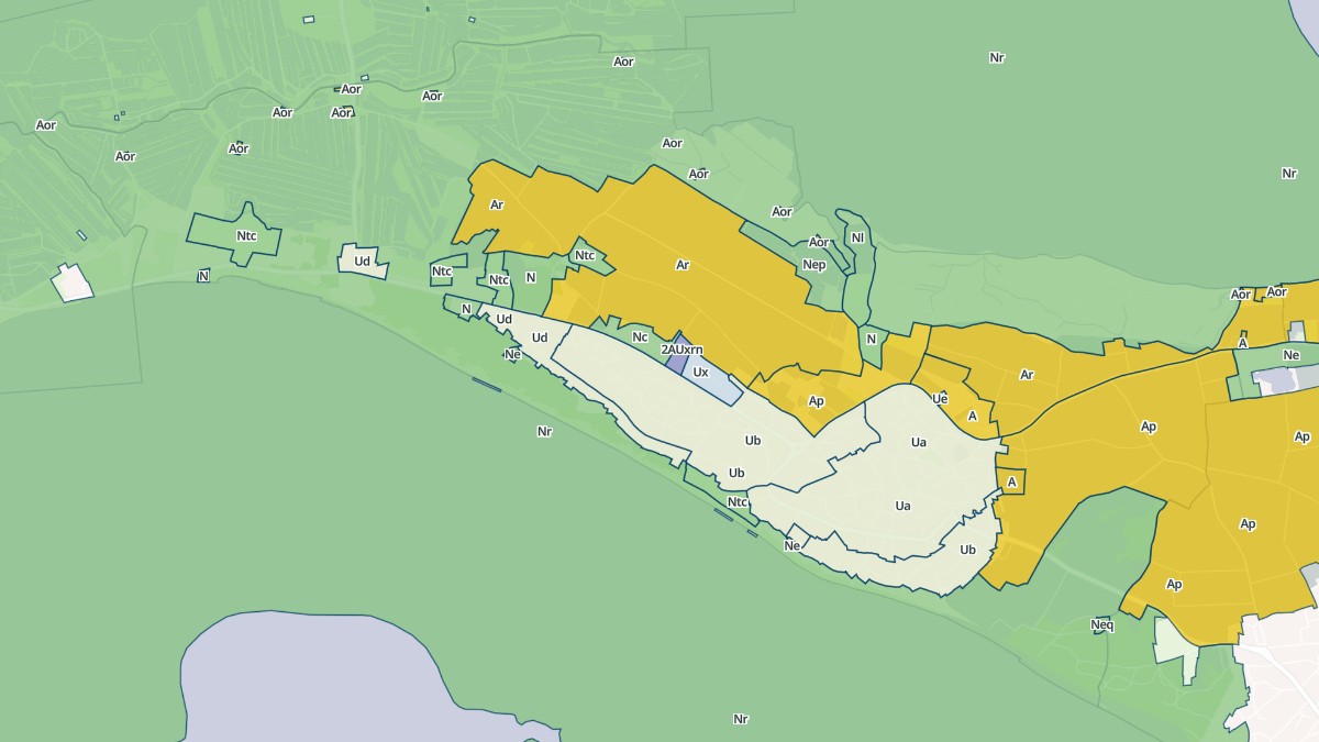 Aperçu cartographique de La Couarde-sur-Mer, centré sur la commune