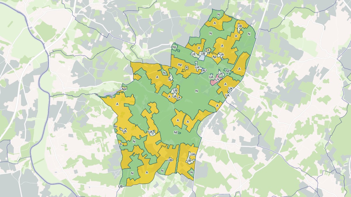 Aperçu cartographique de Le Douhet, centré sur la commune