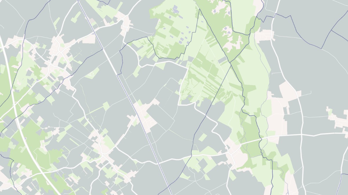 Aperçu cartographique de La Jard, centré sur la commune