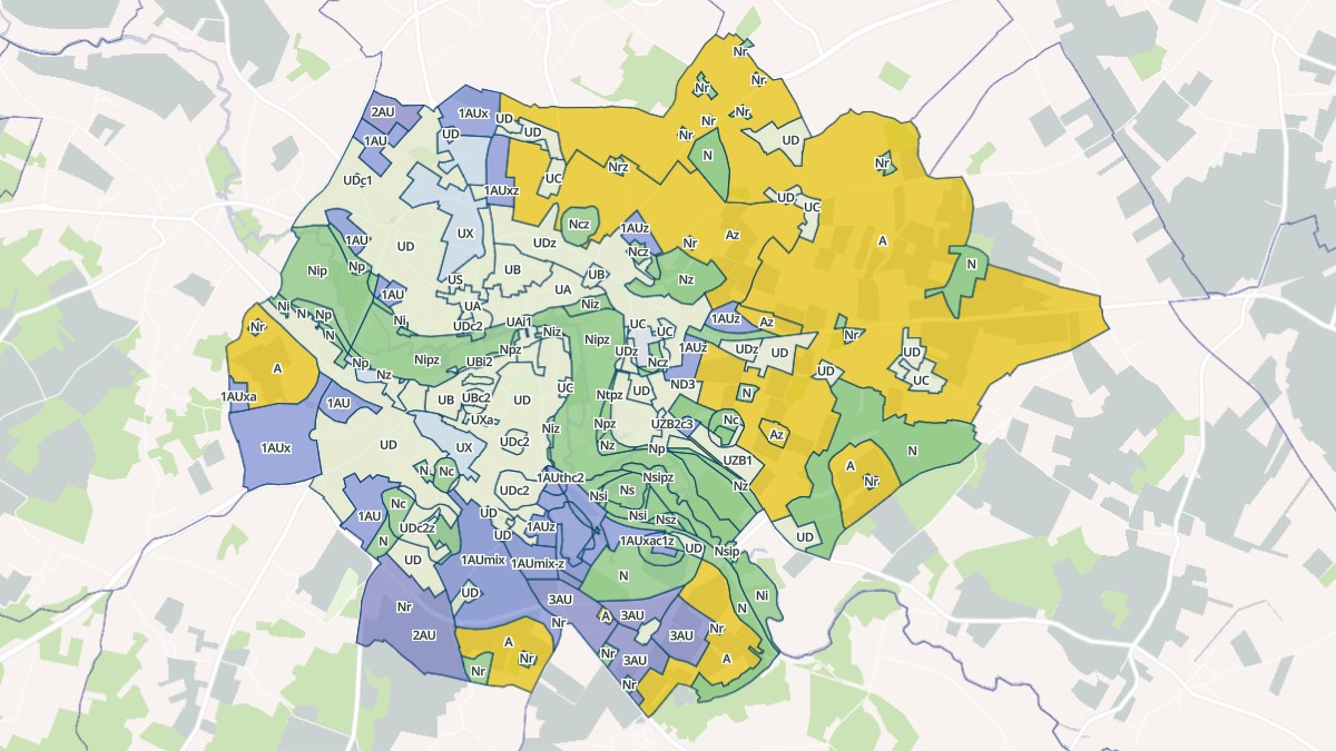 Aperçu cartographique de Jonzac, centré sur la commune