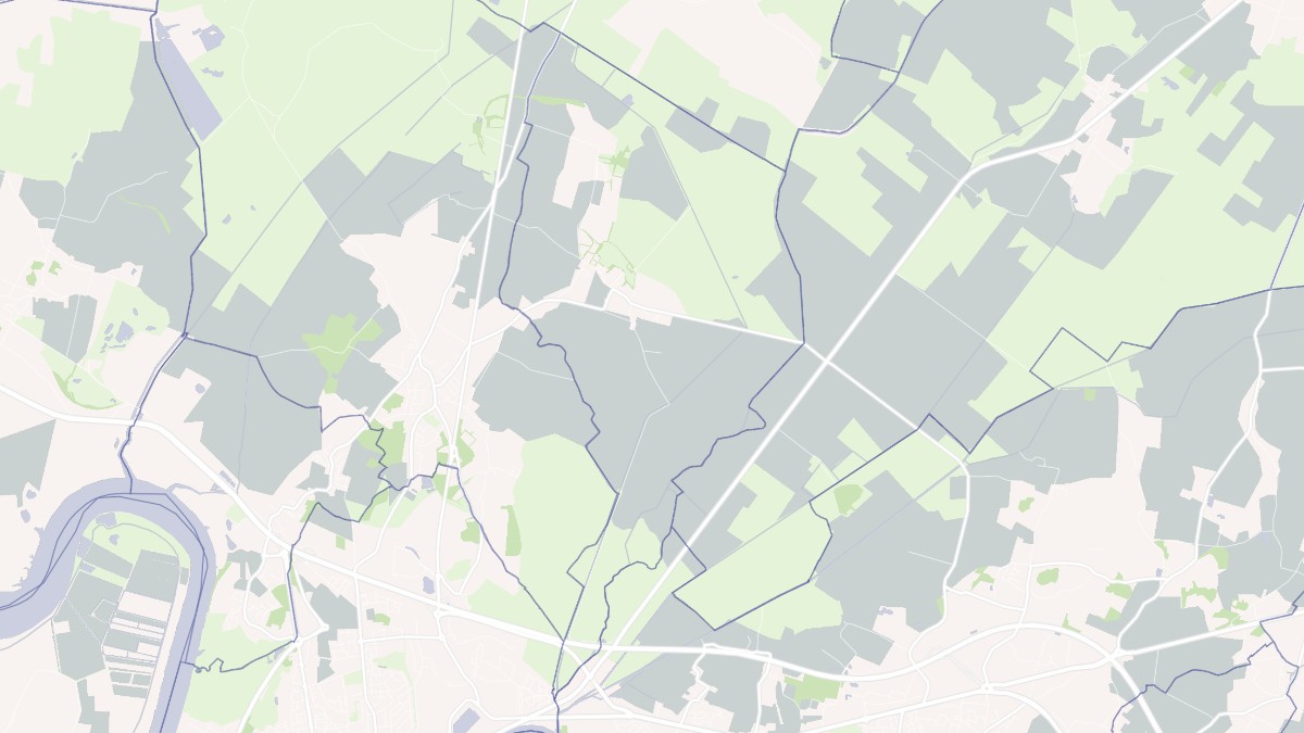 Aperçu cartographique de Loire-les-Marais, centré sur la commune