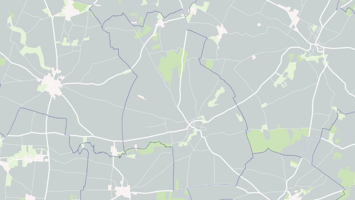 Aperçu cartographique de Loiré-sur-Nie, centré sur la commune
